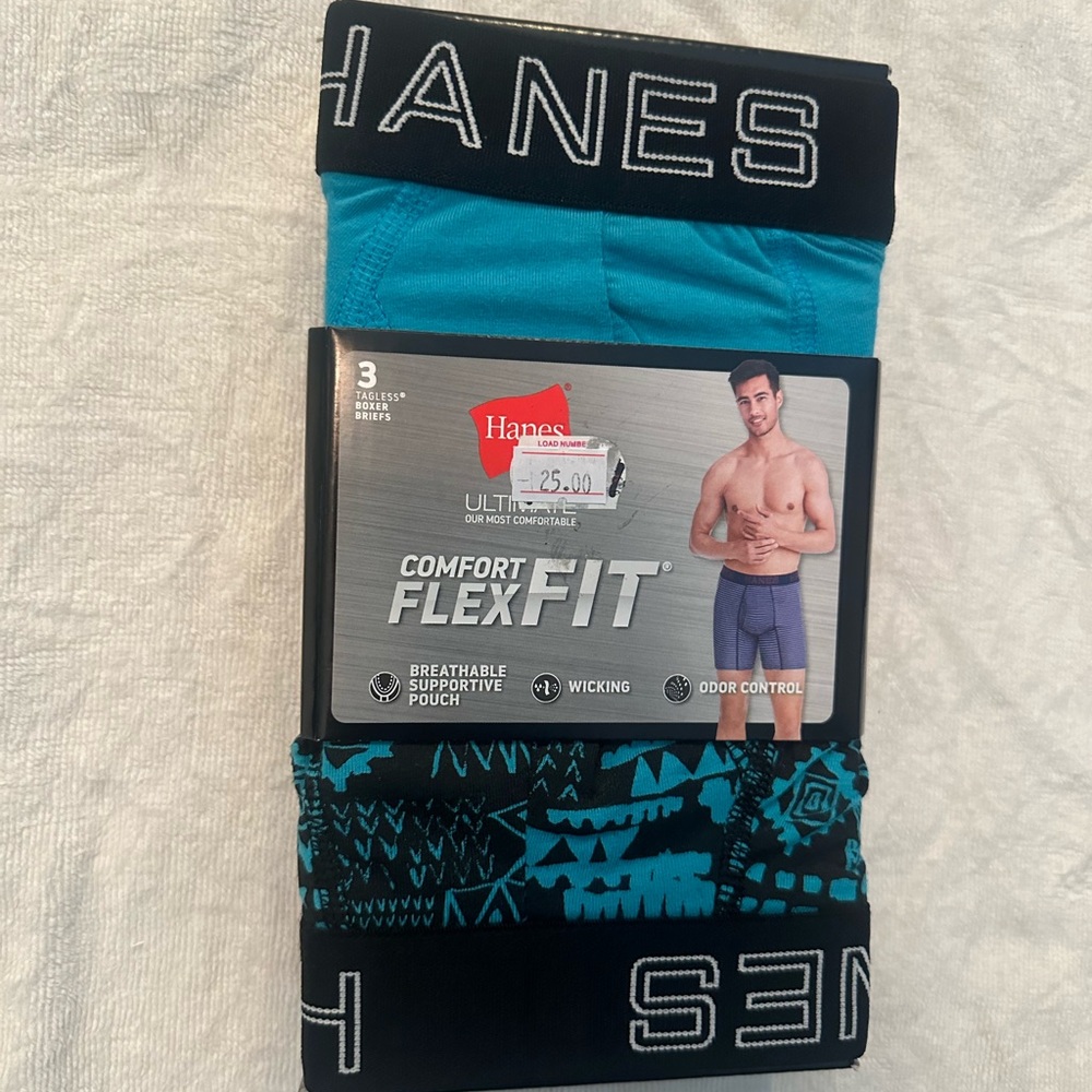 Hanes Men's Comfort Flex Fit Underwear - Blue